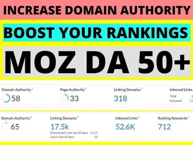 Provide you 50 high DA 50+ PBN backlinks