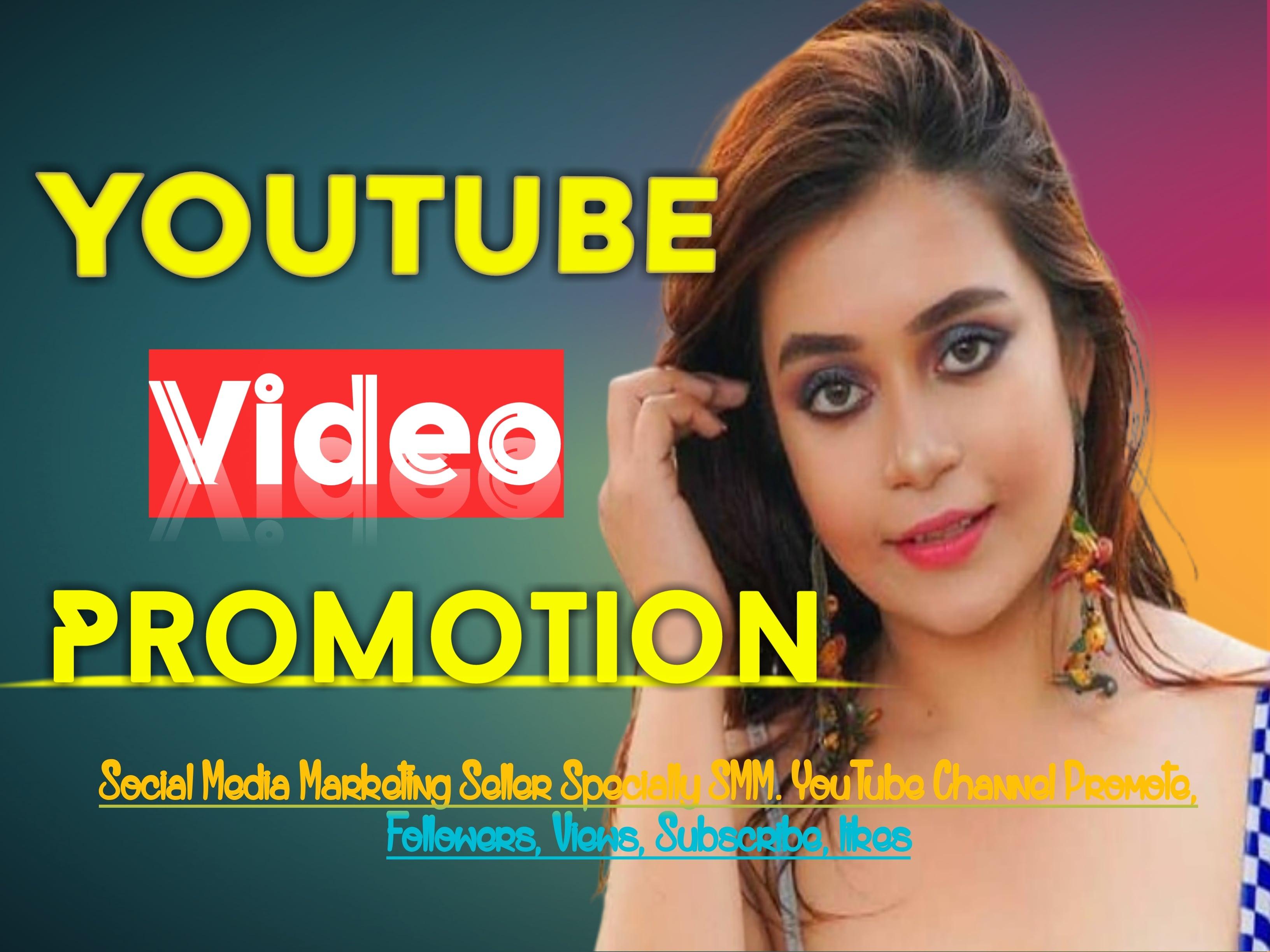 Manually Add YouTube Video Promotion all Package Instantly 