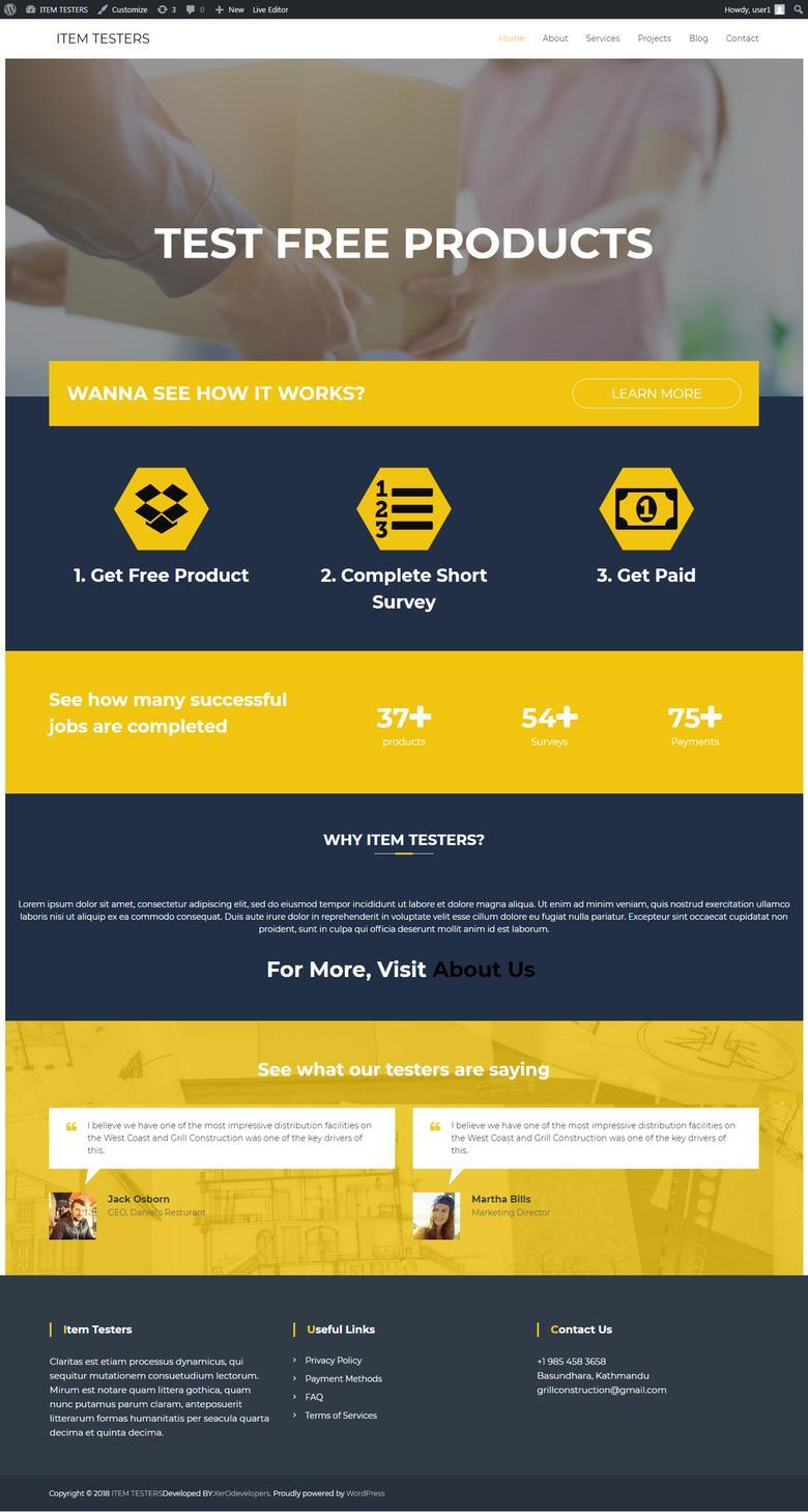  i can develop WordPress Website 