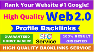 25 Web 2.0 permanent Backlinks Original Google ranking