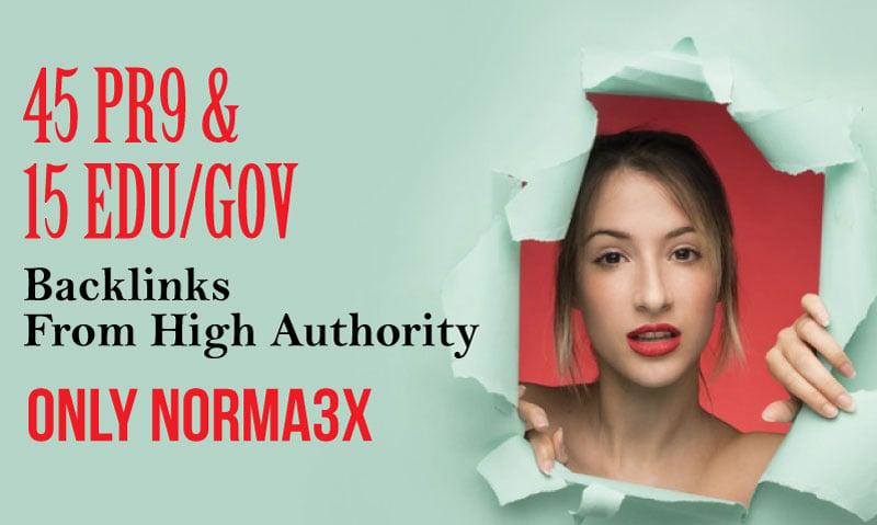 Manually 45 PR9/DA90+15 EDU/GOV Safe SEO High Pr Backlinks 2021 Best Results