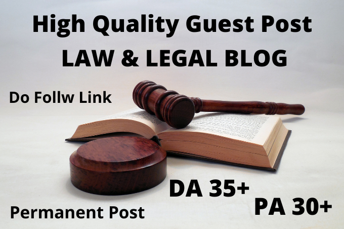 I will submit a guest post on a quality law blog