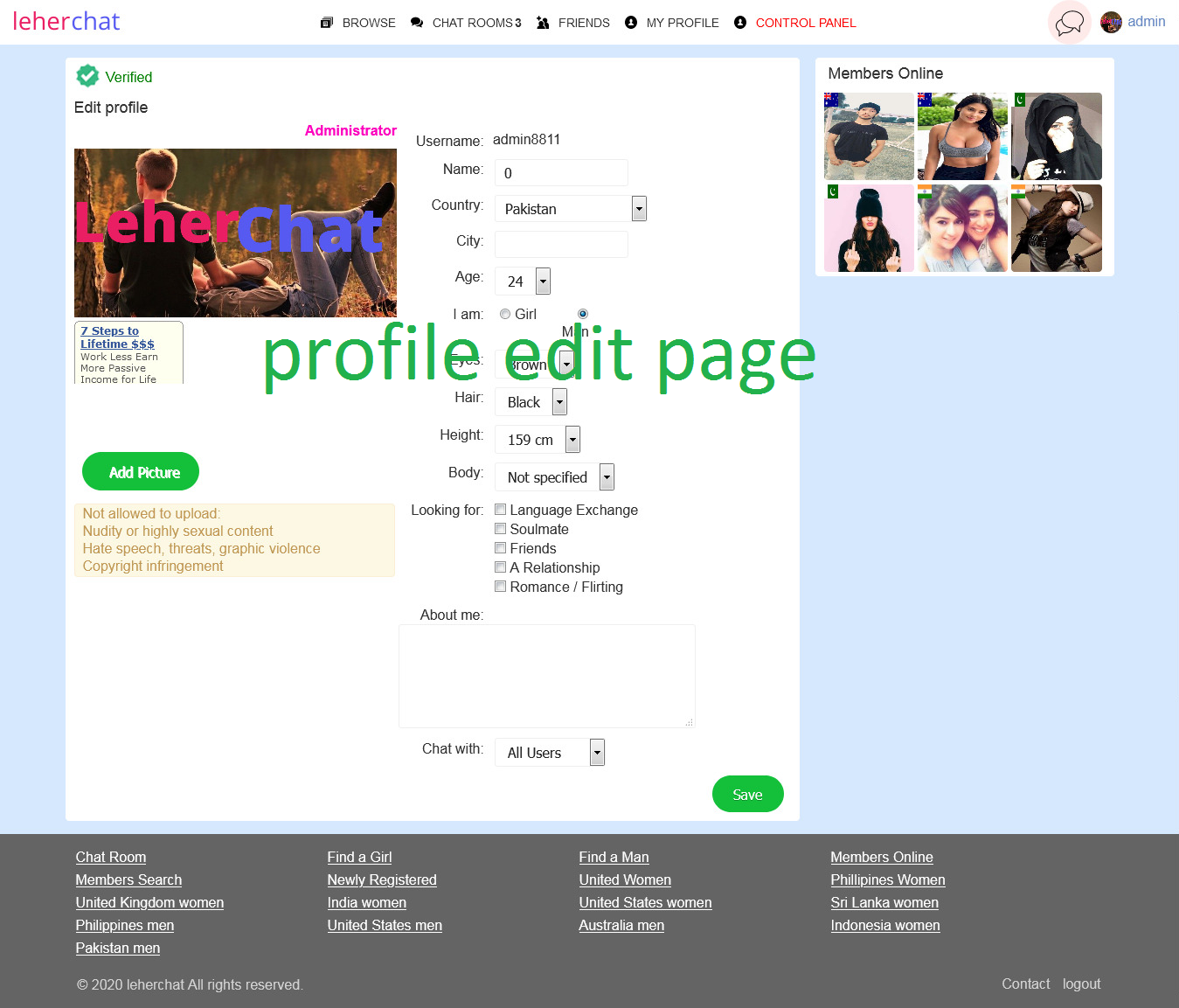  php group chat room web script with audio ,video call
