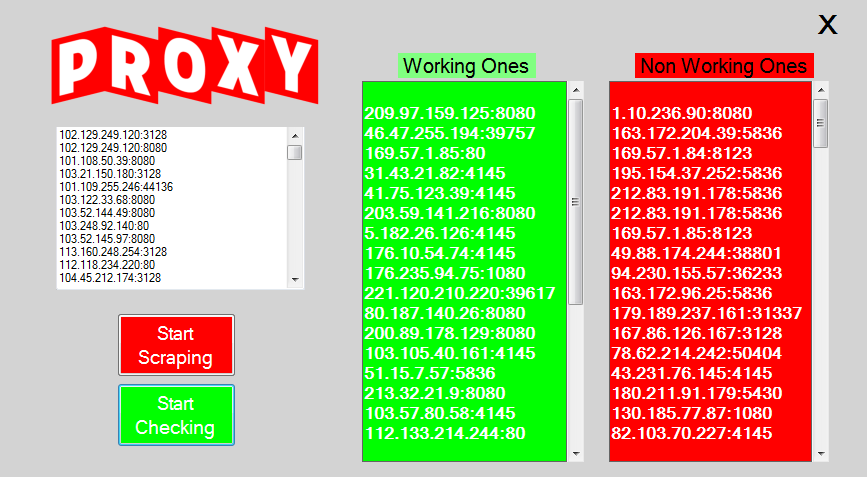 Proxy Scraper and Checker Both in Once 2020