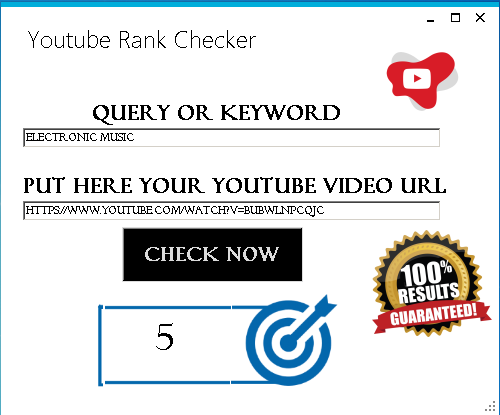 Youtube Video Rank Checker Software Bot