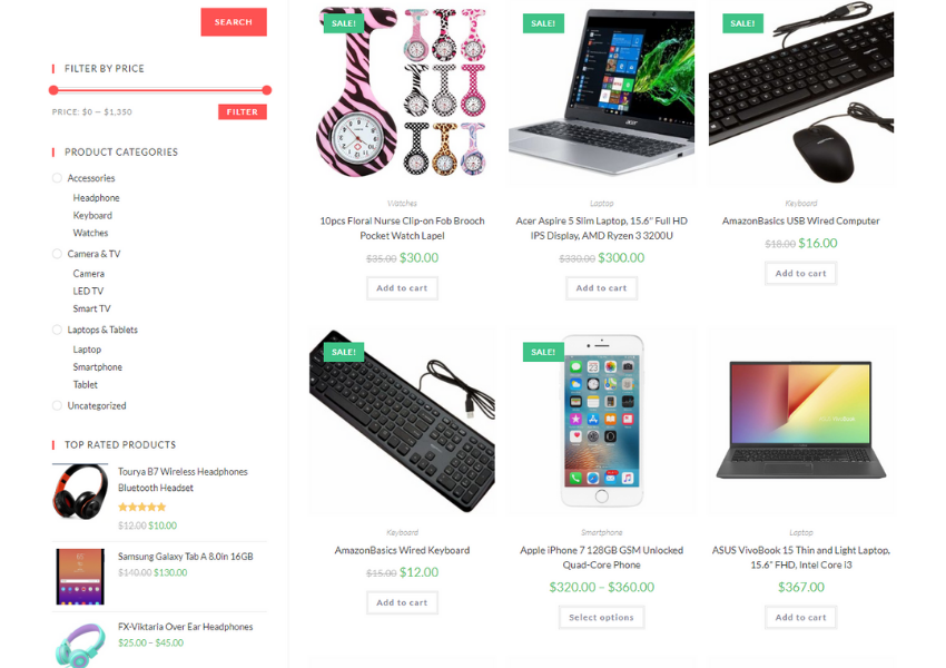 I will develop wordpress woocommerce online store