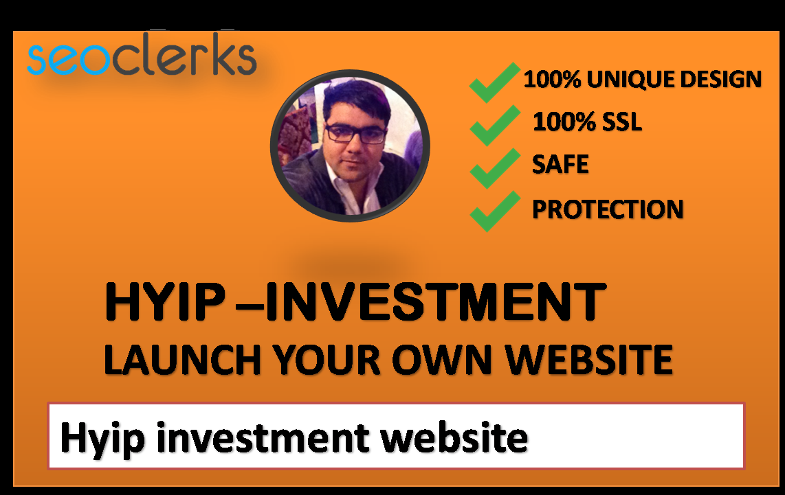 I will make for you hyip-investment website 