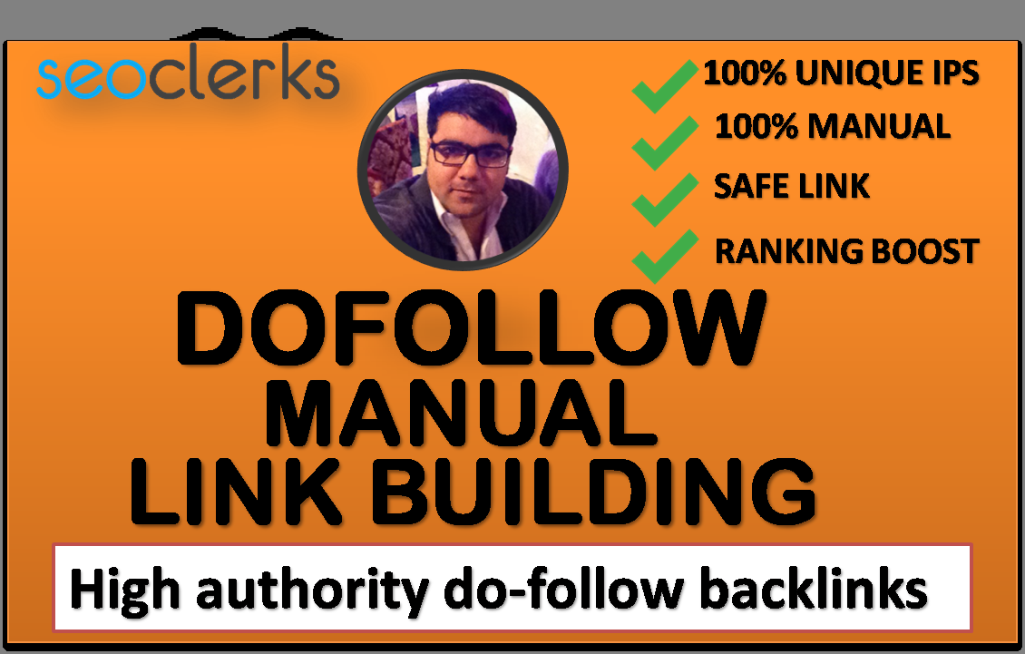 I will make high quality da 50 plus do follow SEO backlinks