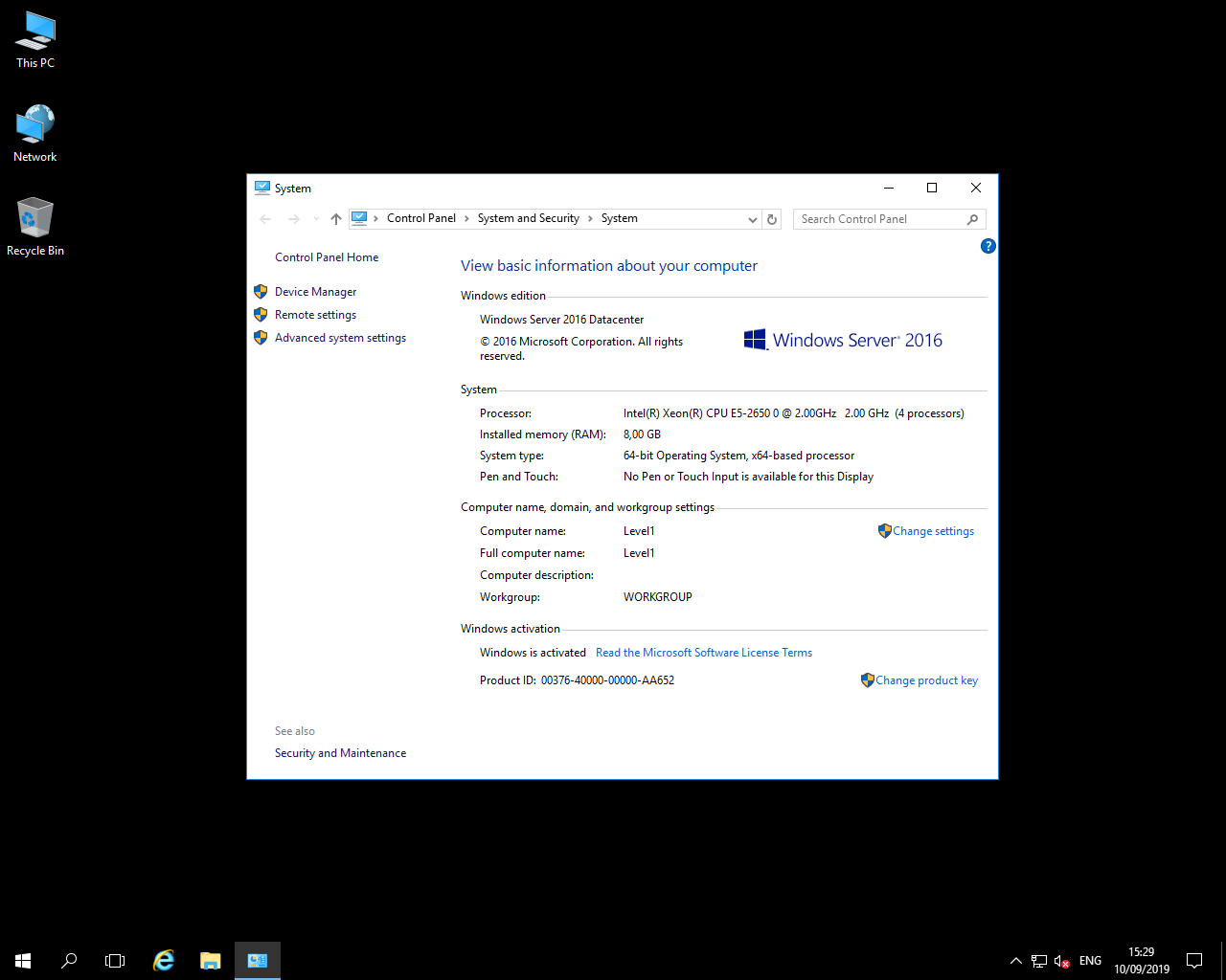 Windows VPS 8GB RAM , 200SSD , 4vCPU - Renewable
