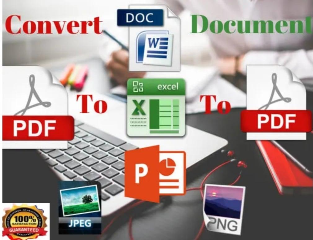 I will convert PDF to microsoft word format