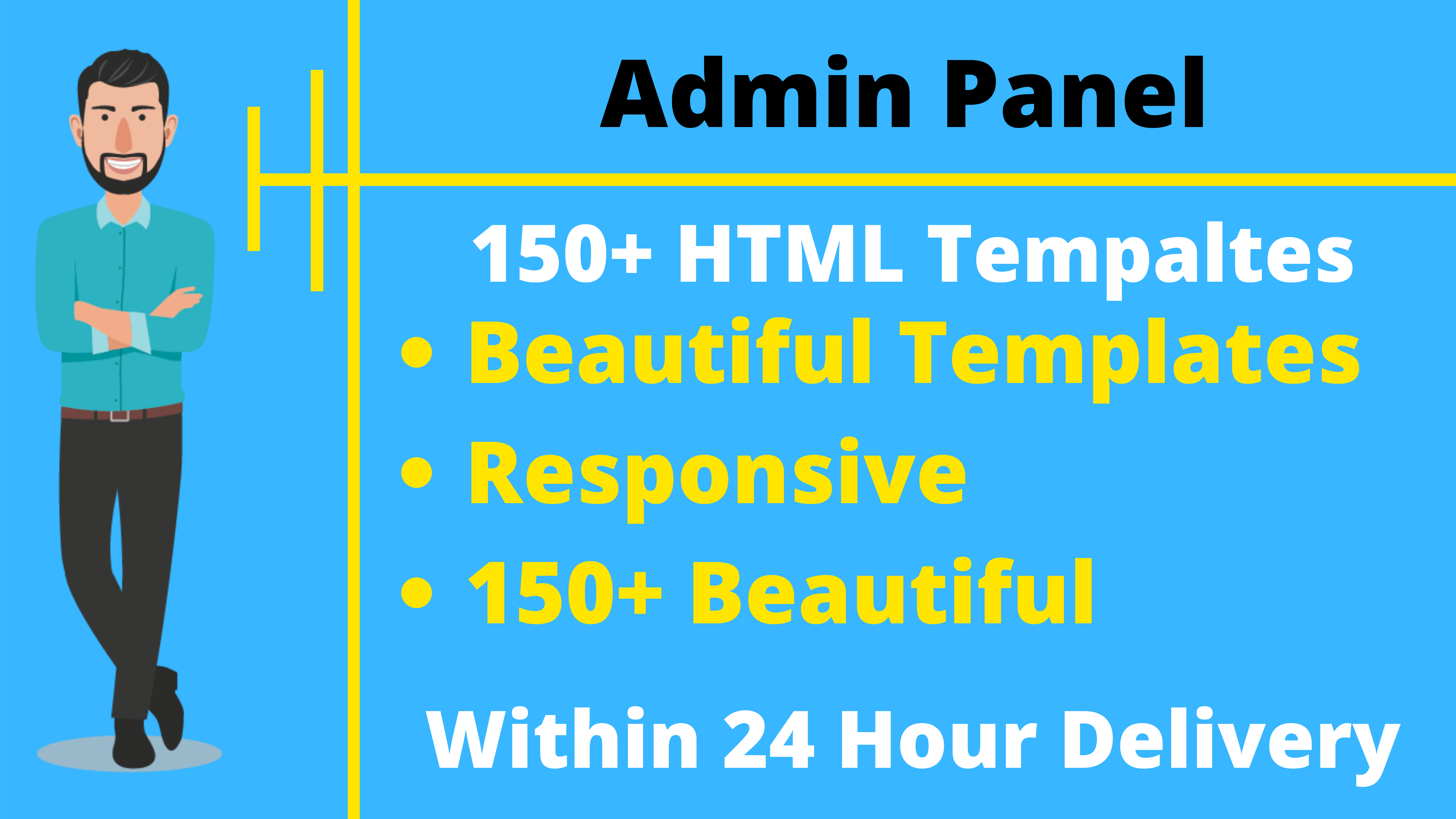 150+ HTML Responsive Admin Panel Templates 