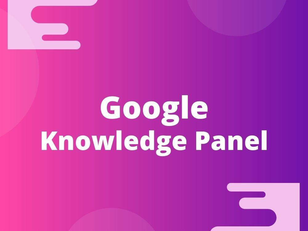 I will Create a Google Knowledge Panel for person 