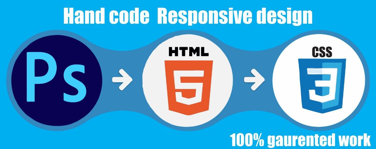I will convert PSD into responsive html css using bootstrap jquery