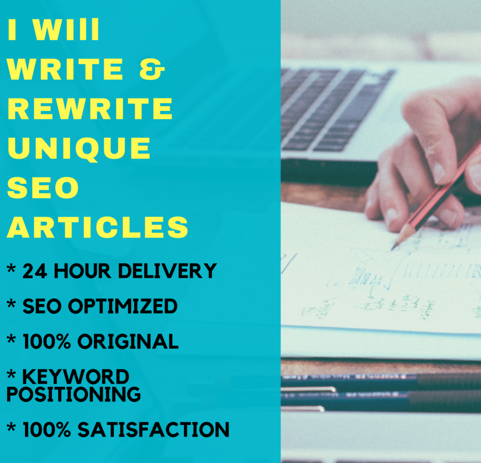 I will Research and Write 1000 Words SEO Unique Article
