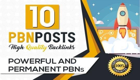 Latest10 permanent PBN High DA/PA/DR Dofollow SEO links