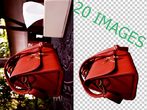 I will remove the background of your images (20 images)
