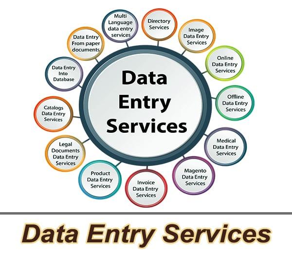 data entry, typing, copy paste, data analysis services