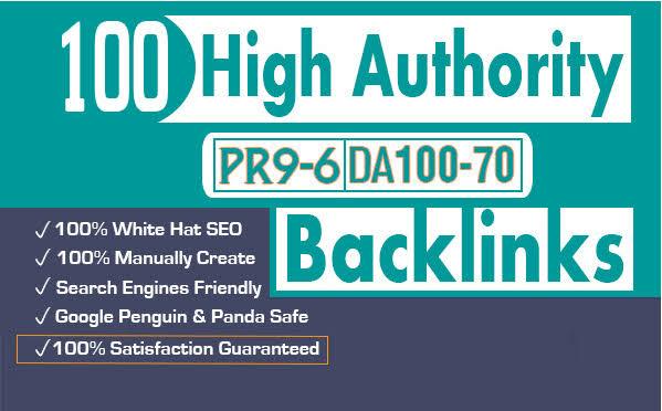I will create 100 profile or account backlinks for you