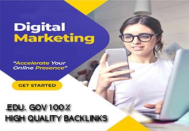 SEO High Quality promotion.EDU/ .GOV+PR8-9 Backlinks Package[80Links+Full PackageFull Report]
