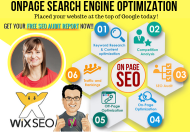 l'll do Wix SEO optimization, SEO Titles, Meta Descriptions, Custom Tags and Schema Markup