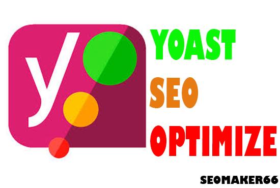 10 page I will do WordPress Rank Math/Yoast SEO on page optimization 2021