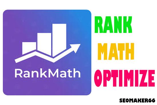 10 page I will do WordPress Rank Math/Yoast SEO on page optimization 2021