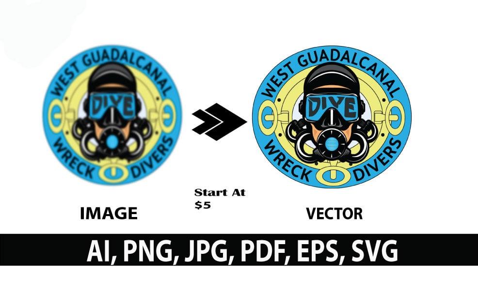 I can trace logo or image using illustrator