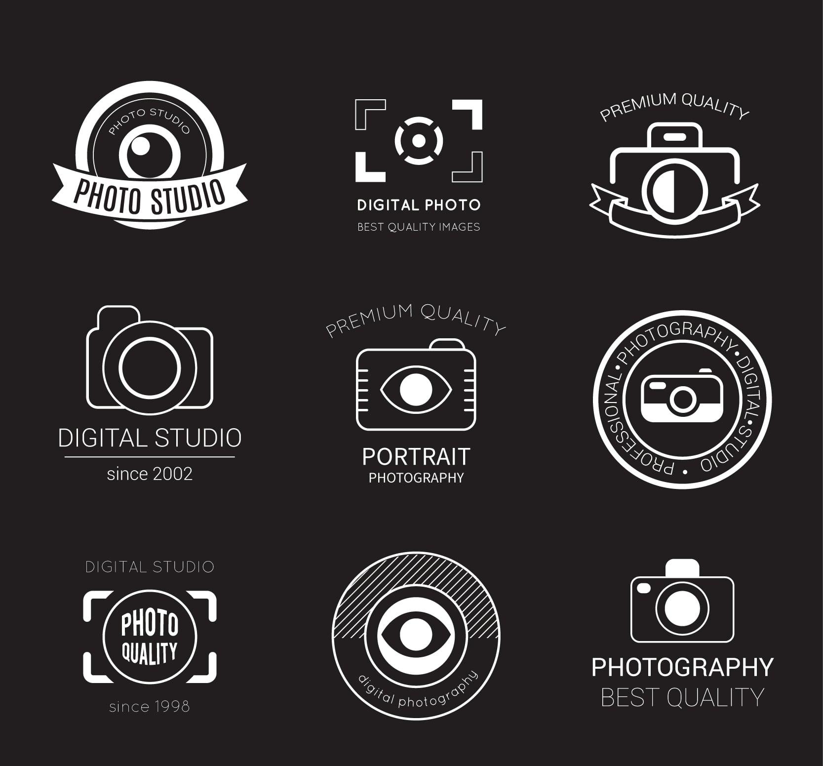 I will design photography logos 