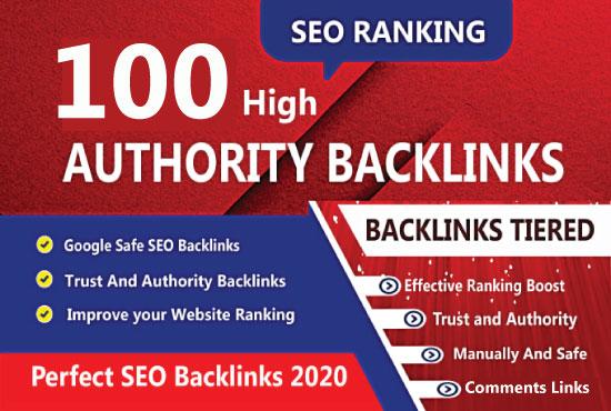 I will create manually 100 unique domain dofollow backlinks