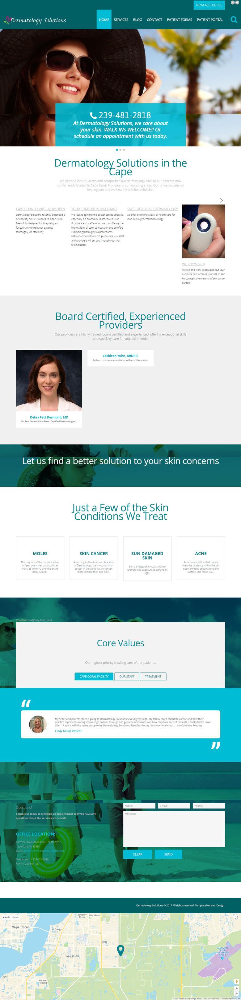 create a beautiful word-press website for your business