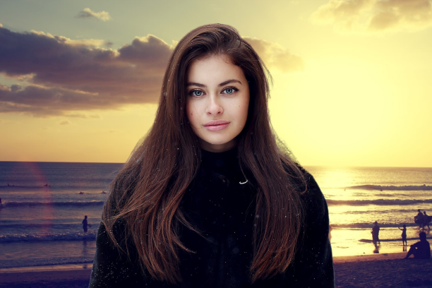 I will remove your background photo or replace it with another one . Or cartoon yourself