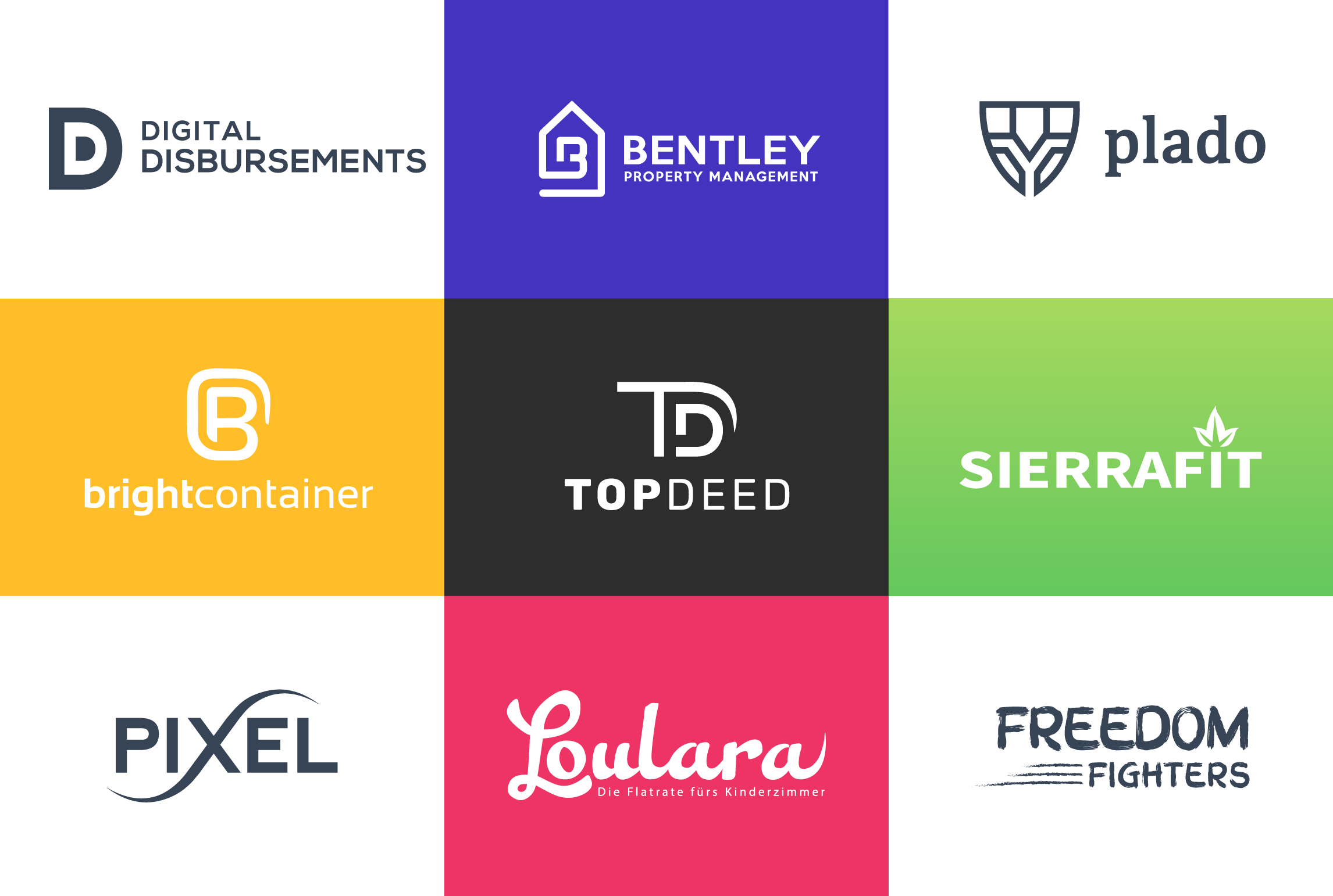 i will create a unique logo with three concept