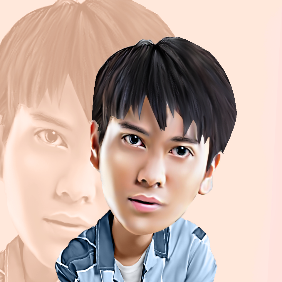 Edit your photo potrait to 3d digital painting art