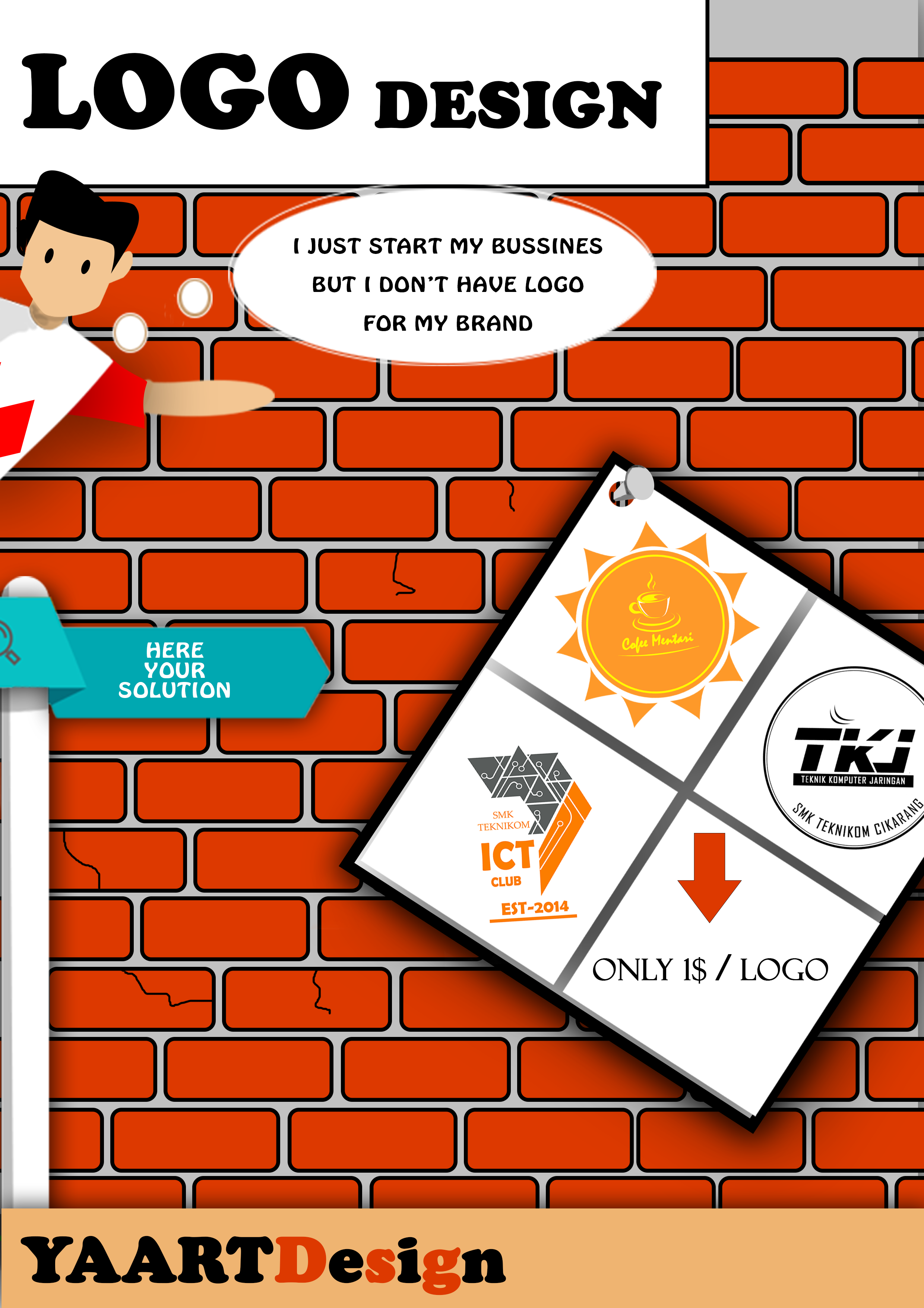 Design a Great Simple Logo For you