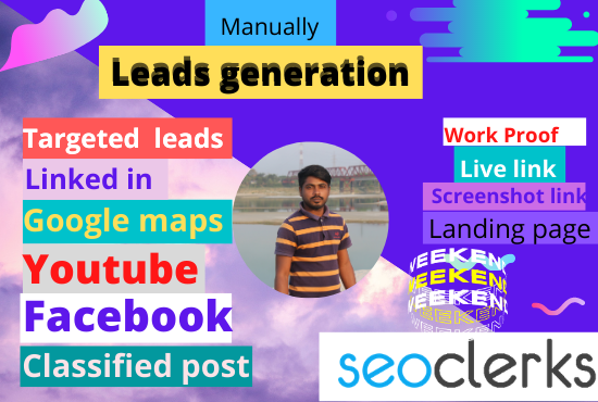 I will do 250 B2B leads generation in linked in lead