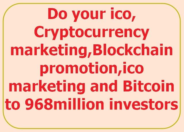market, promote your ico, crypto, airdrop, token to ico investors on telegram