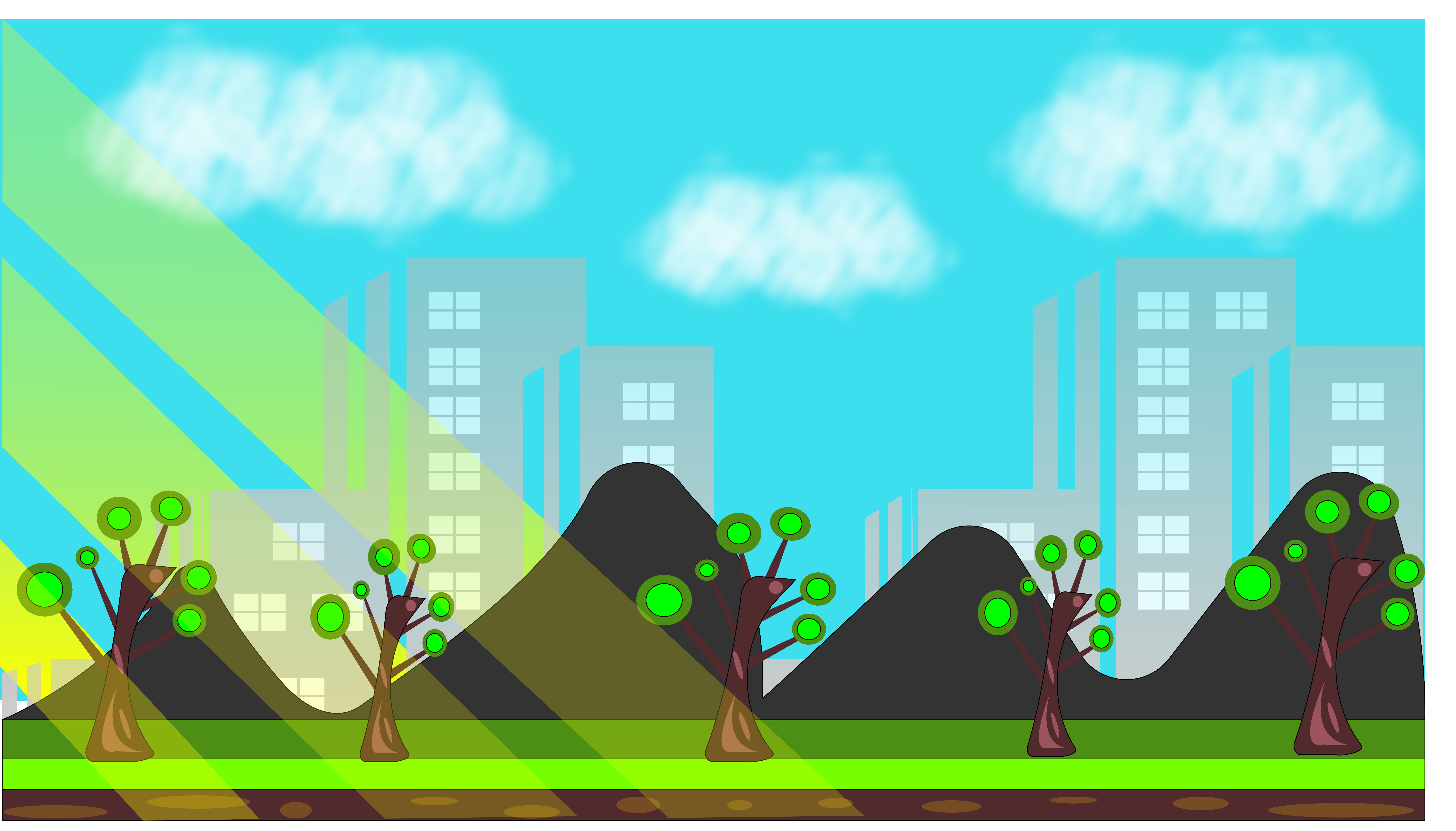 I will draw background for game,apps,website and you tube