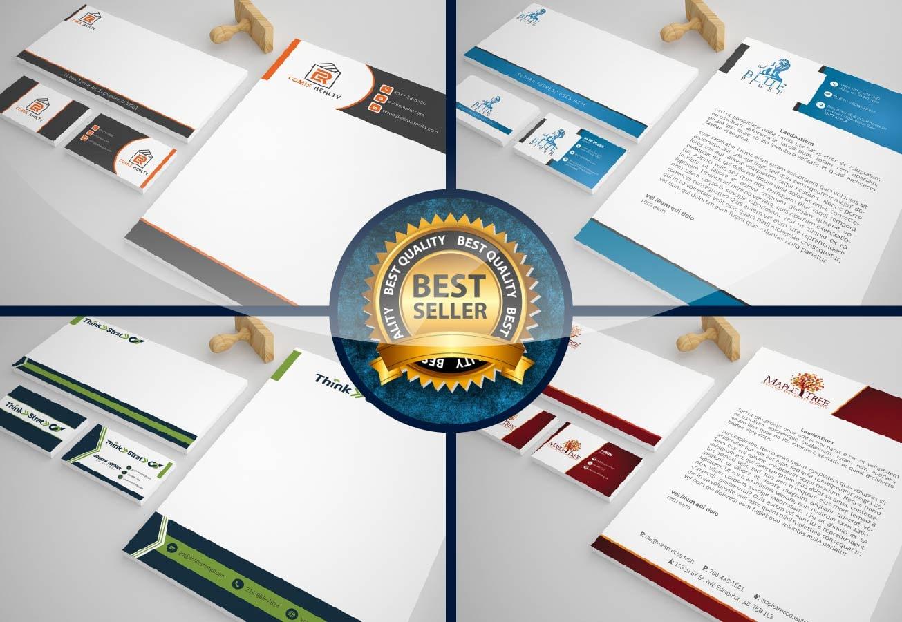 I will design premium Stationary design