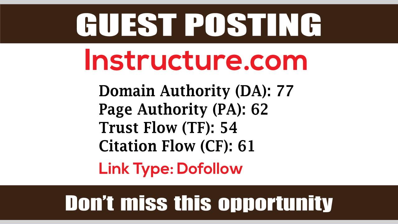 Guest Post on Instructure DA77 - DofoIIow Link