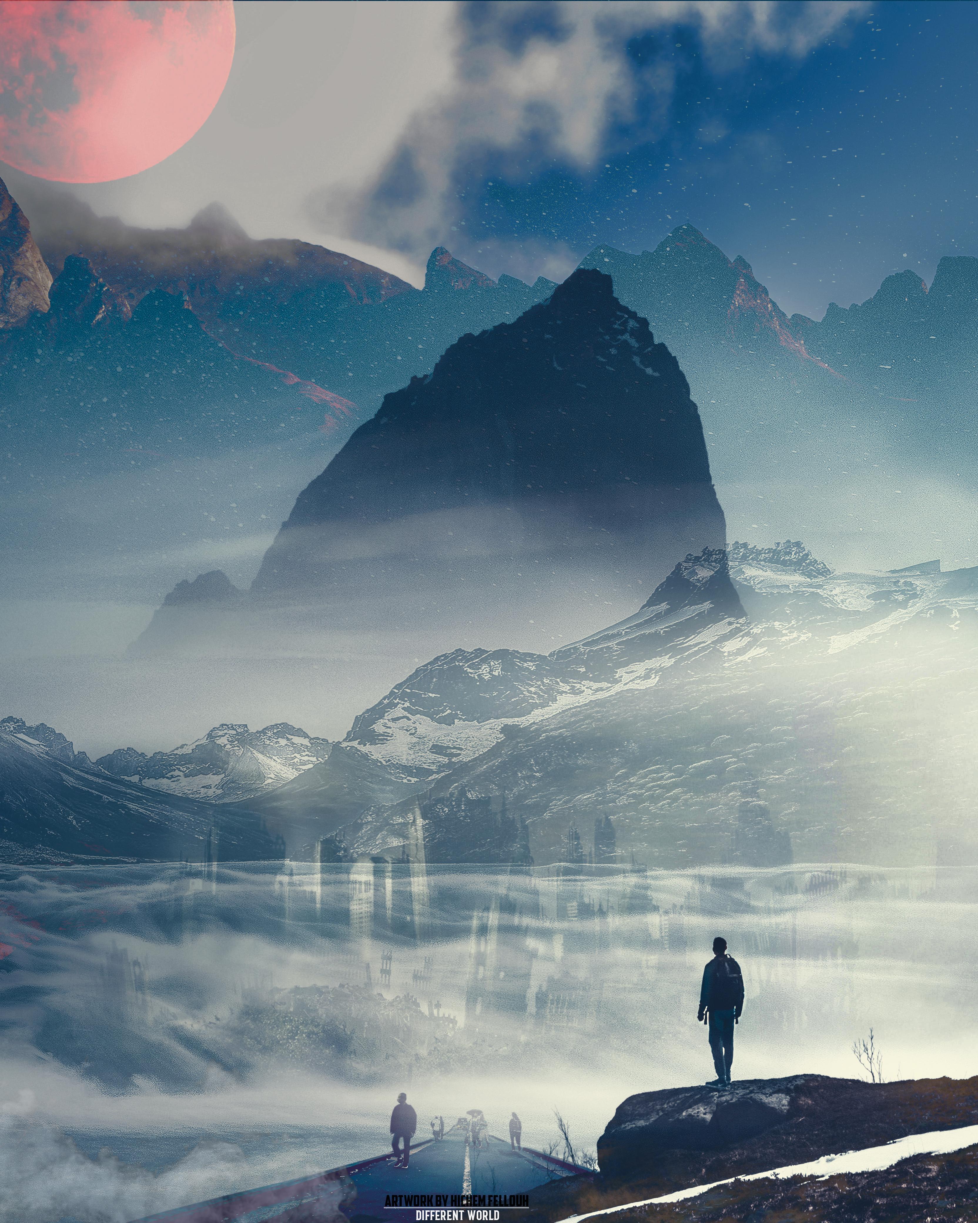 make a cool manipulation photo using photoshop