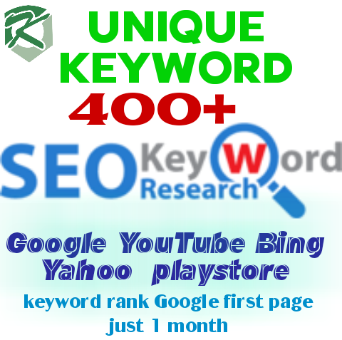 SEO keyword resurch I am pervoid 100 to 200 unique keyword 