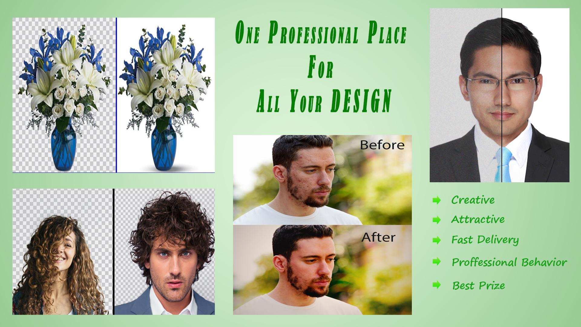 Photo Editing Background Removing & Retouching Expert 15Photos