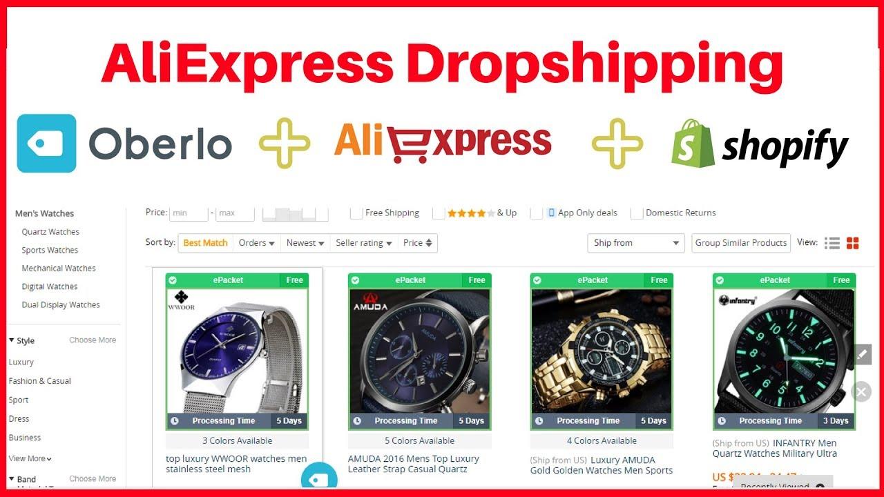 I will create a Dropshipping Aliexpress Shopify eCommerce Online shop 