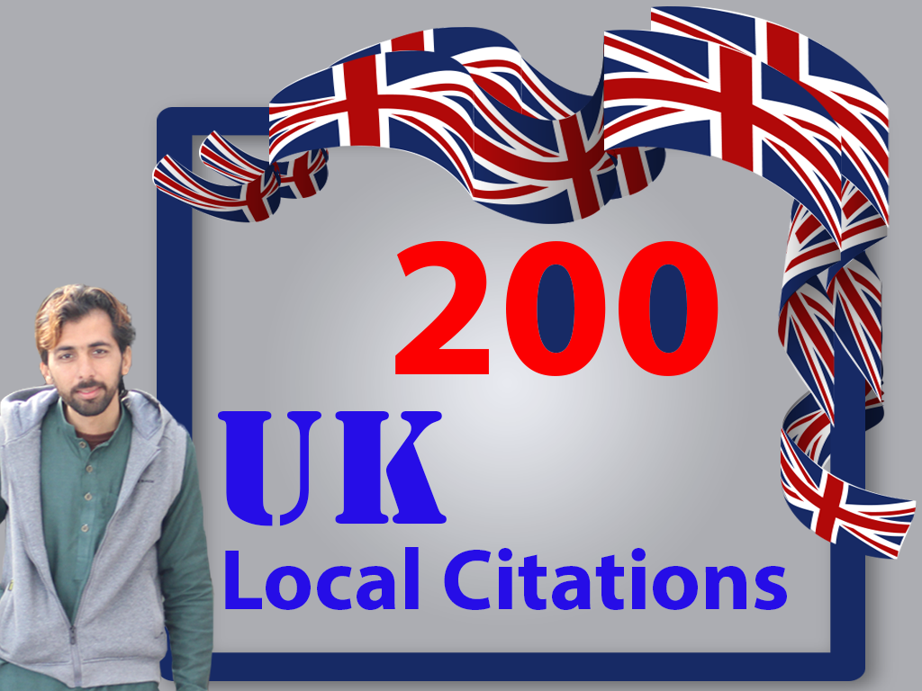 I will create 200 best UK local citations