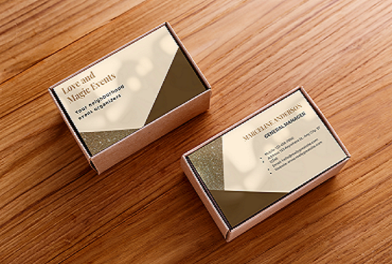 I will design business cards, letterhead and invitation cards