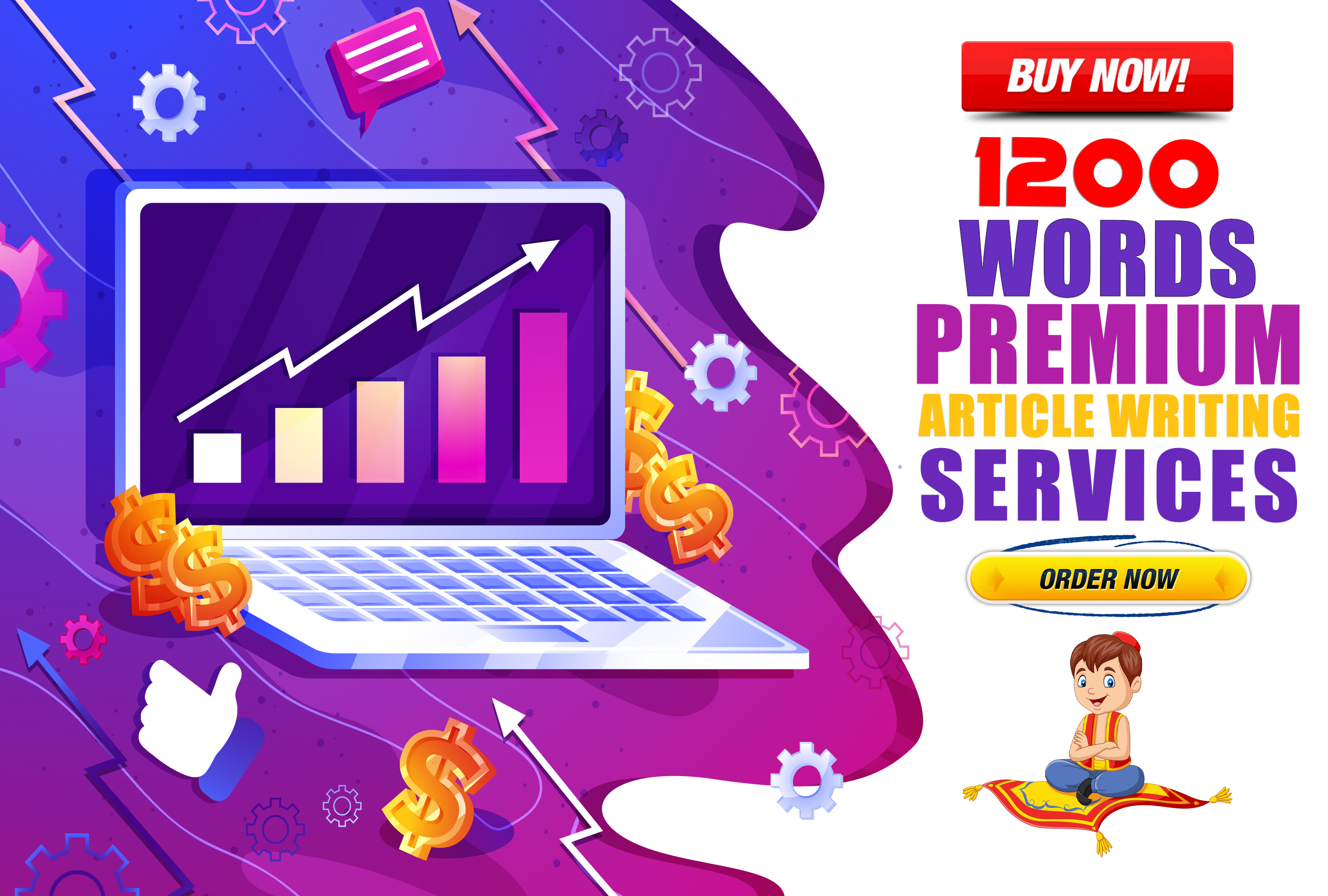 Write 1200 Word SEO Optimized Articles And Blogs On Any Topic