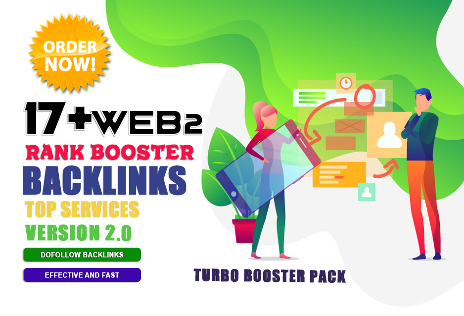 Limited Time- 17 Alpha Web 2.0 Backlinks with 10 Social Share