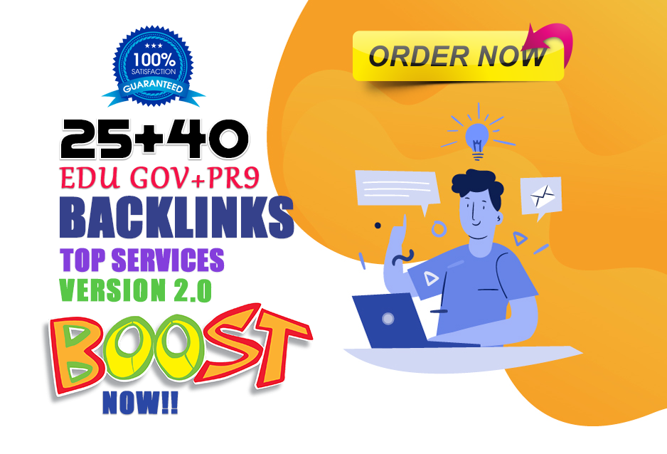Manually 25 .Edu .Gov With 40 PR9 HQ Profile Backlinks
