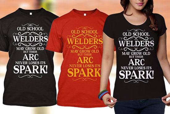 I will do custom t shirt design for you