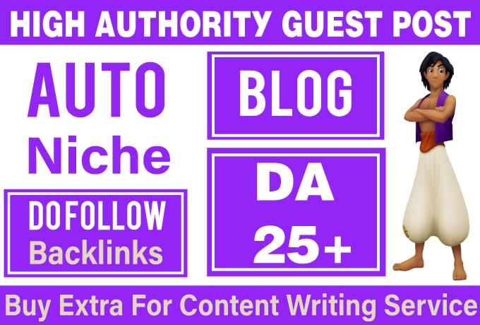 Instant Post on my Auto Blog DA 25+